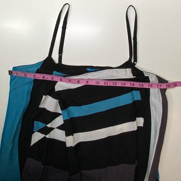 EUC | Derek Lam for Design Nation | Striped Mini Dress | Blue/Black | Small - Picture 6 of 10